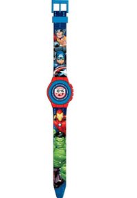 Kids Euroswan Zegarek cyfrowy KE02 ECO ( bez plastikowego opakowania) Avengers AVG4818 Kids Euroswan. Rodzaj zegarka: cyfrowe