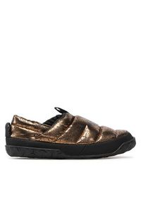 The North Face Kapcie Nuptse Mule Metallic NF0A7W4B9Y01 Złoty. Kolor: złoty. Materiał: materiał #3
