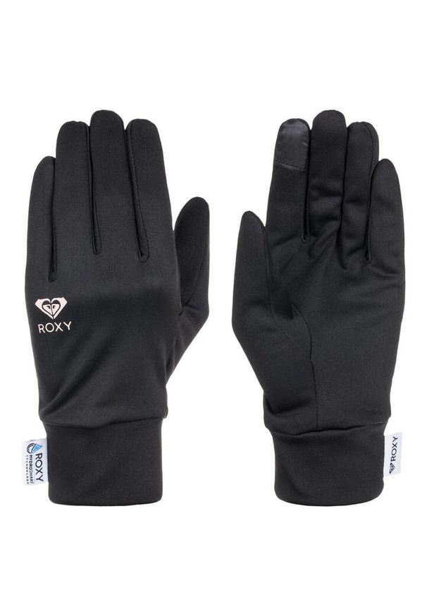 Roxy - Rękawice snowboardowe damskie ROXY Hydrosmart Liner. Kolor: czarny. Sport: snowboard
