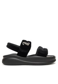 Juicy Couture Sandały WSS21514-01 Czarny. Kolor: czarny. Materiał: materiał #3