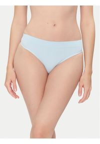 Hunkemöller Stringi Dianne 302143 Błękitny. Kolor: niebieski. Materiał: syntetyk