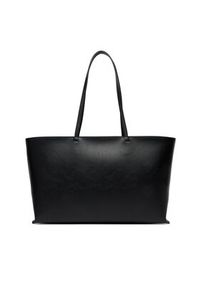 Tommy Jeans Torebka Tjw Must Tote AW0AW18455 Czarny. Kolor: czarny. Materiał: skórzane #4