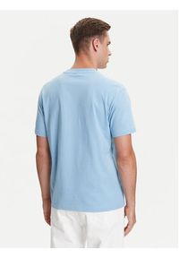 Karl Lagerfeld Jeans T-Shirt A3M17057 Błękitny Regular Fit. Kolor: niebieski. Materiał: bawełna #3