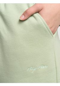 Big-Star - Spodnie dresowe damskie zielone Foxie 301. Kolor: zielony. Materiał: dresówka. Wzór: haft, aplikacja #3
