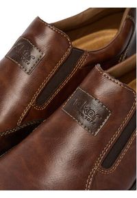 Rieker Półbuty 03354-26 Brązowy. Kolor: brązowy. Materiał: materiał #7