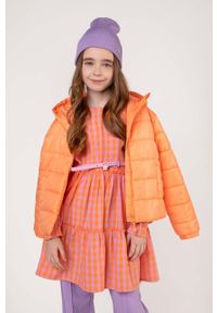 COCCODRILLO - Coccodrillo kurtka dziecięca kolor pomarańczowy. Okazja: na co dzień. Typ kołnierza: kaptur. Kolor: pomarańczowy. Styl: casual #2