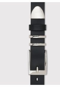 Pako Lorente - PAKO LORENTE – Pasek skórzany męski z metalową końcówką. Materiał: skóra. Styl: elegancki, klasyczny #1