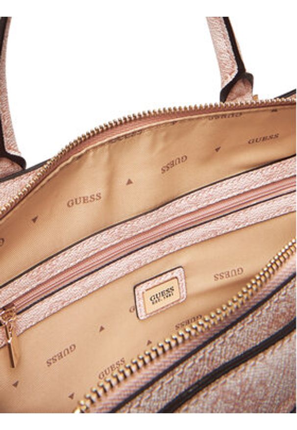 Guess Torebka Katya HWSG96 52060 Różowy. Kolor: różowy. Materiał: skórzane