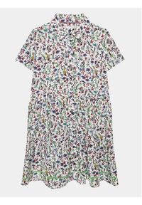 TOMMY HILFIGER - Tommy Hilfiger Sukienka koszulowa KG0KG07311 D Kolorowy Regular Fit. Materiał: bawełna. Wzór: kolorowy. Typ sukienki: koszulowe #1