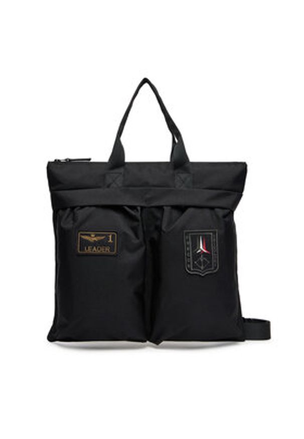 Aeronautica Militare Torba 252BO1103UCT03215 Czarny. Kolor: czarny. Materiał: materiał