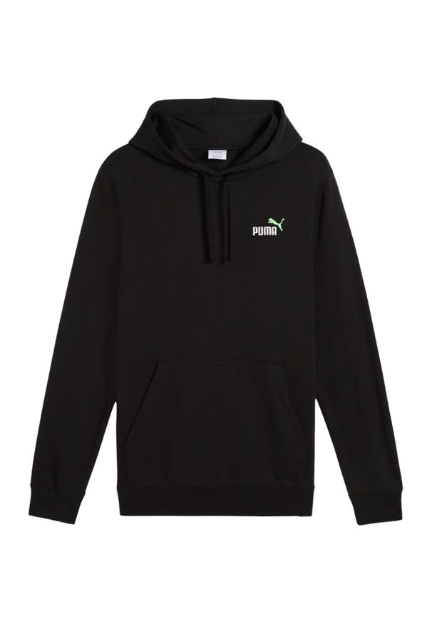 Bluza męska Puma Ess 2 Color Small No.1 Logo Hoodie TR. Kolor: czarny. Materiał: dresówka