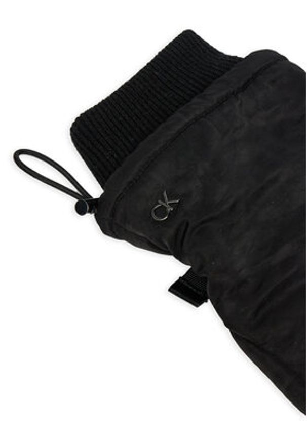 Calvin Klein Rękawiczki Męskie K50K512388 Czarny. Kolor: czarny. Materiał: materiał, poliamid