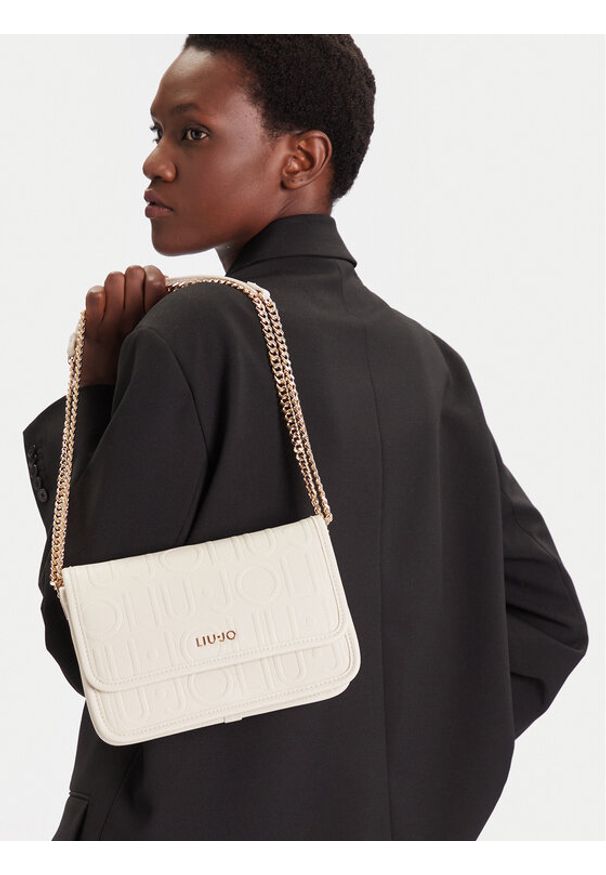 Liu Jo Torebka Esc Crossbody AF5158 E0538 Biały. Kolor: biały