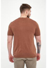 Liu Jo - T-shirt męski lniany LIU JO. Materiał: len #3