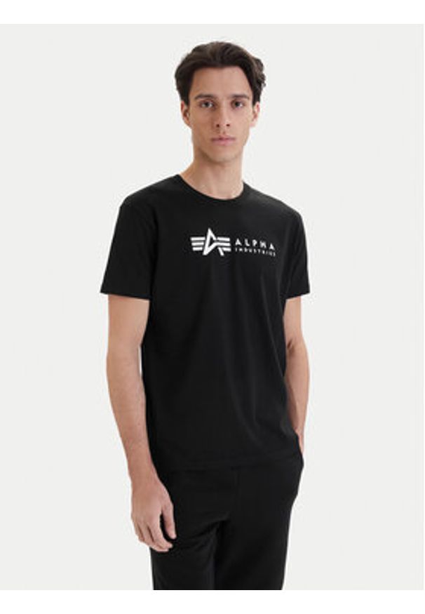 Alpha Industries Komplet t-shirtów Alpha Label 118534 Kolorowy Regular Fit. Materiał: bawełna. Wzór: kolorowy