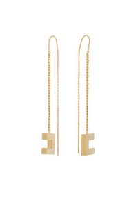 Elisabetta Franchi Kolczyki OR-16A-56E2-V170 Złoty. Materiał: metalowe. Kolor: złoty