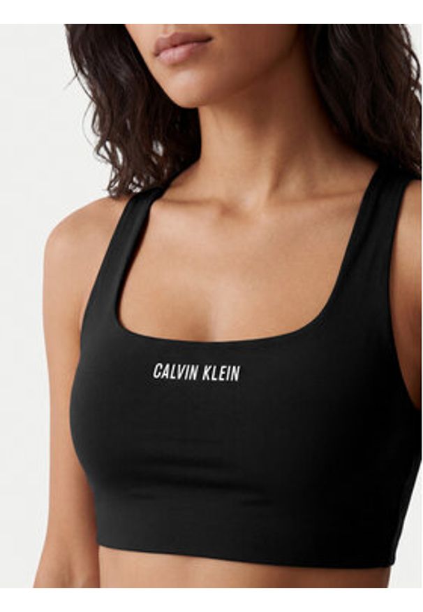 Calvin Klein Performance Biustonosz sportowy LVGWS6K191 Czarny. Kolor: czarny. Materiał: syntetyk