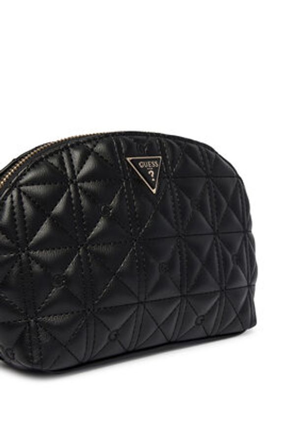 Guess Kosmetyczka PW7566 P6270 Czarny. Kolor: czarny. Materiał: skóra