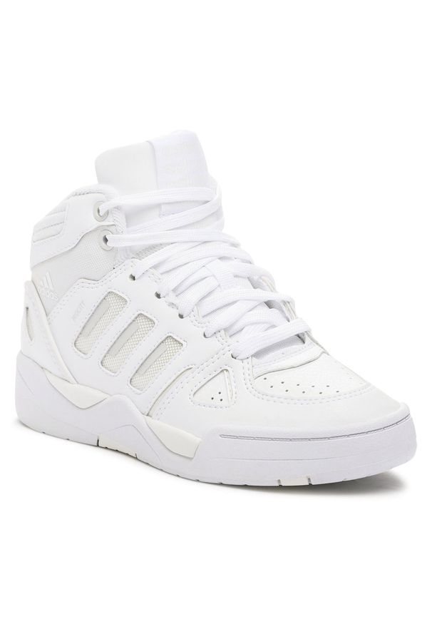 Adidas - Buty adidas Midcity Mid ID5400 White. Kolor: biały. Materiał: syntetyk