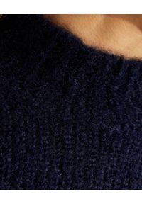 ISABEL MARANT - Sweter oversize Idol. Kolor: niebieski. Materiał: wełna, prążkowany. Długość rękawa: długi rękaw. Długość: długie