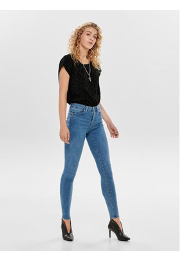 only - ONLY Jeansy Power 15169892 Niebieski Skinny Fit. Kolor: niebieski
