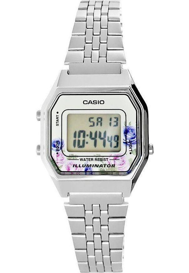 Zegarek Casio Zegarek Damski CASIO Collection Retro LA680WA-4CDF. Styl: retro