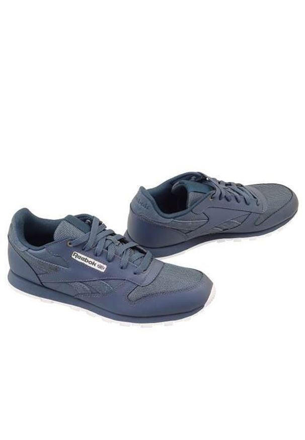 Buty do chodzenia dla dzieci Reebok Classic Leather Deep. Zapięcie: sznurówki. Kolor: szary. Materiał: materiał, syntetyk, tkanina. Szerokość cholewki: normalna. Model: Reebok Classic. Sport: turystyka piesza