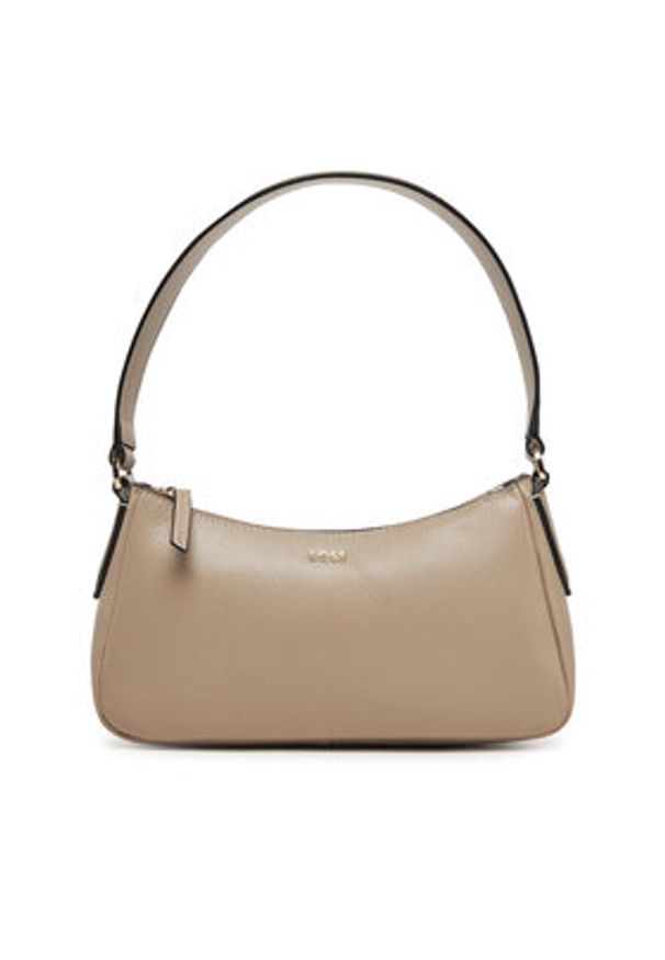 BOSS Torebka Alyce 50535986 Beżowy. Kolor: beżowy. Materiał: skórzane