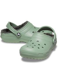 Crocs Classic Lined Clog. Kolor: zielony #2