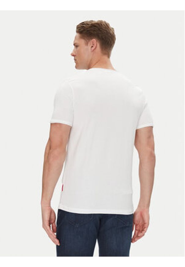 JOOP! Jeans T-Shirt 15 JJJ-12Caspian 30045667 Biały Modern Fit. Kolor: biały. Materiał: bawełna