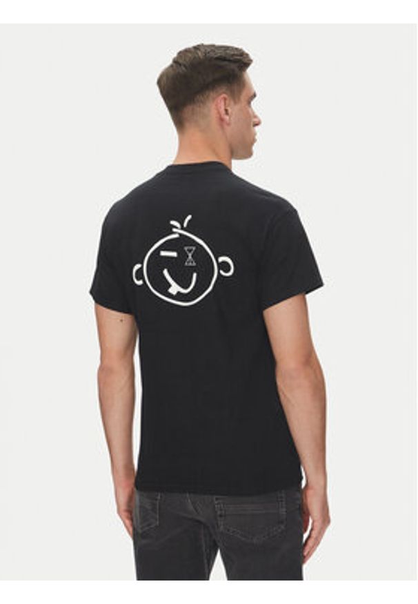 Etnies T-Shirt Sour Solution 4130003784 Czarny Regular Fit. Kolor: czarny. Materiał: bawełna