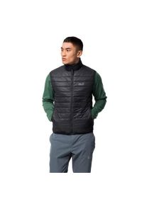 Kurtka uniwersalna męska Jack Wolfskin 12046536001. Kolor: czarny. Materiał: syntetyk. Długość rękawa: bez rękawów. Sport: turystyka piesza