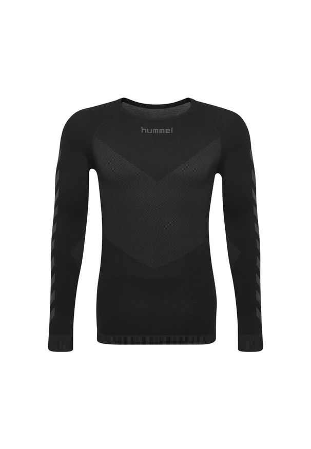 Koszulka męska Hummel manches longues First Seamless. Kolor: czarny. Materiał: materiał. Sport: fitness, piłka ręczna