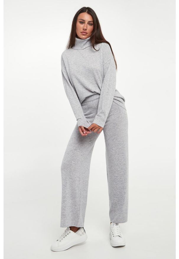 Liu Jo - Golf damski wełniany z kaszmirem LIU JO. Typ kołnierza: golf. Materiał: wełna, kaszmir