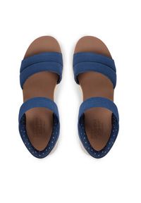 skechers - Skechers Sandały BOBS Sun Ray 114413/NVY Granatowy. Kolor: niebieski. Materiał: materiał #5