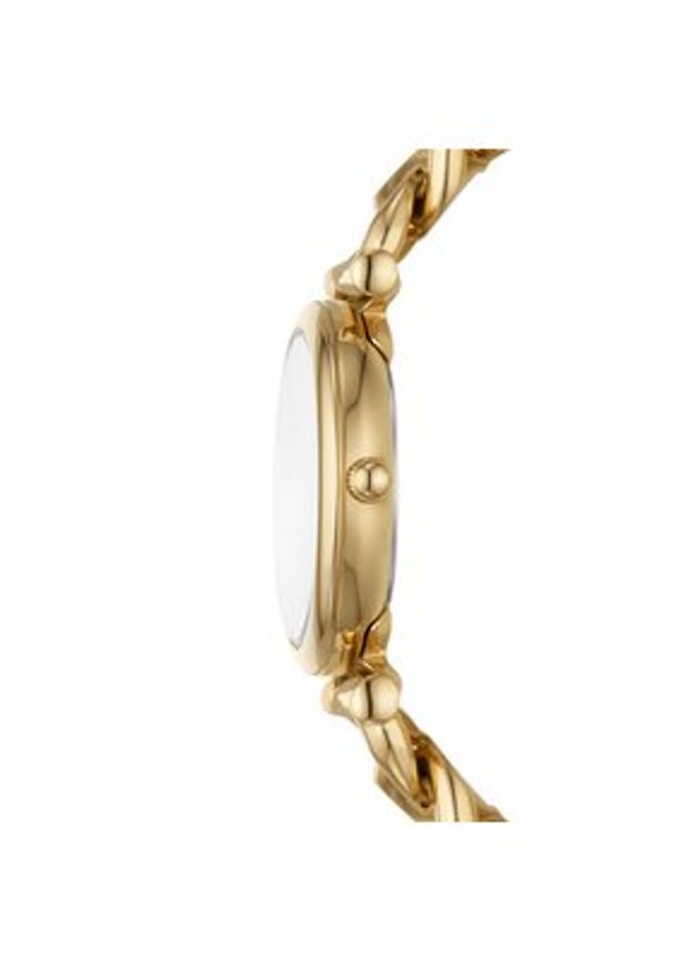 Fossil Zegarek Carlie ES5329 Złoty. Kolor: złoty