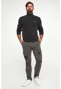 Aeronautica Militare - Golf męski AERONAUTICA MILITARE. Typ kołnierza: golf #4