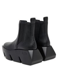 United Nude Botki Bull Chelsea 10960560165 Czarny. Kolor: czarny. Materiał: skóra