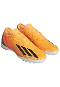 Adidas - Buty piłkarskie adidas X Speedportal.3 Tf M GZ2471 pomarańczowe. Zapięcie: sznurówki. Kolor: pomarańczowy. Materiał: syntetyk, guma. Sport: piłka nożna #7