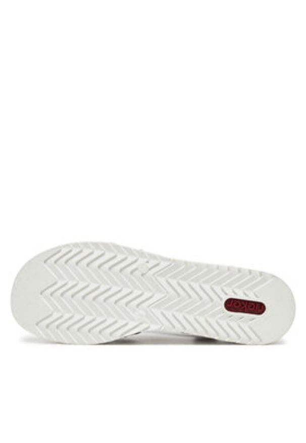 Rieker Sandały V0649-14 Granatowy. Kolor: niebieski. Materiał: syntetyk