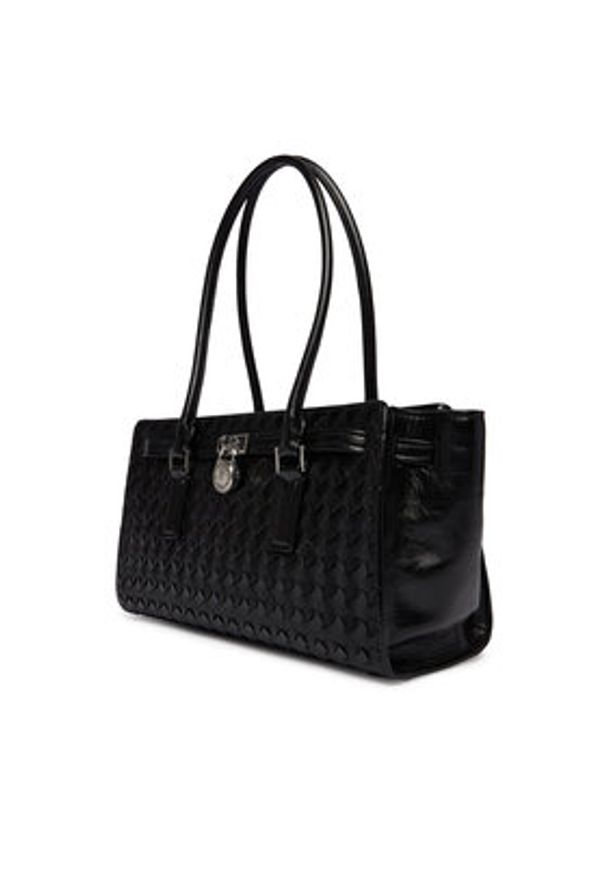 MICHAEL Michael Kors Torebka 30R6SNXT0L Czarny. Kolor: czarny. Materiał: skórzane