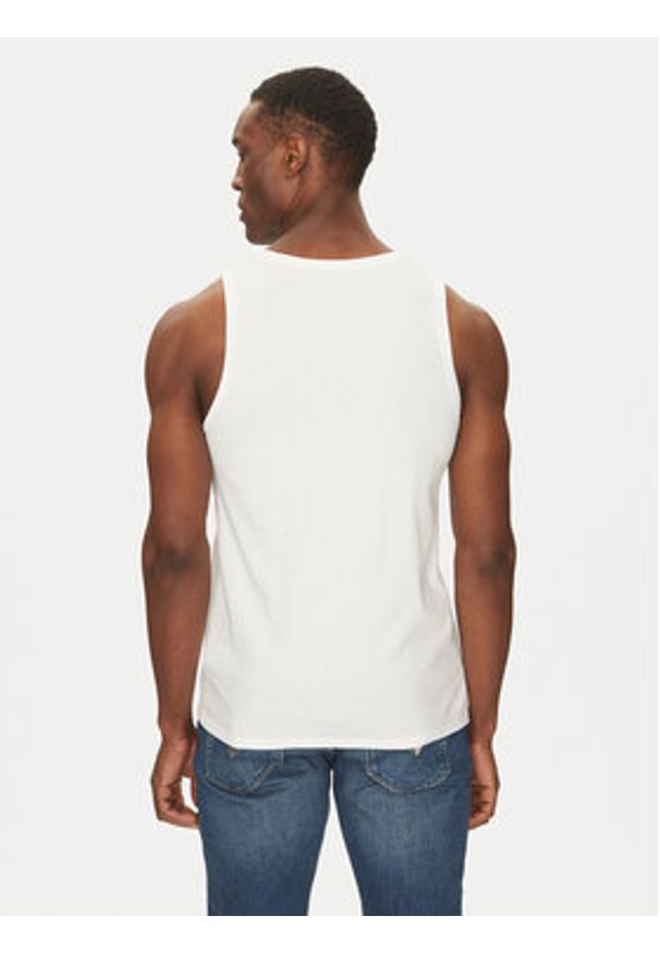 Lacoste Komplet tank topów TH9009 Biały Regular Fit. Kolor: biały. Materiał: bawełna
