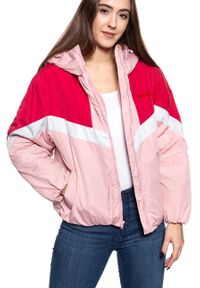 Wrangler - DAMSKA KURTKA WRANGLER COLOUR BLOCK JACKET BRIDAL ROSE W4N9WBP01