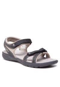 CMP Sandały Adib Wmn Hiking Sandal 39Q9536 Czarny. Kolor: czarny. Materiał: skóra