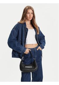 Tommy Jeans Torebka Tjw Everywhere Shoulder Bag AW0AW17364 Czarny. Kolor: czarny. Materiał: skórzane #4