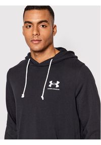 Under Armour Bluza Ua Rival Terry 1370401 Czarny Loose Fit. Kolor: czarny. Materiał: bawełna