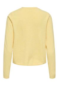 only - ONLY Kardigan Loyal 15371151 Żółty Regular Fit. Kolor: żółty. Materiał: syntetyk #5