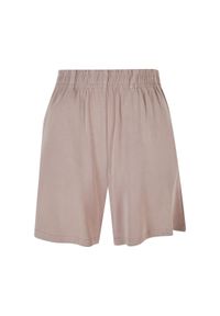 Damskie Szorty z modalu Urban Classics. Kolor: różowy. Długość: krótkie #1
