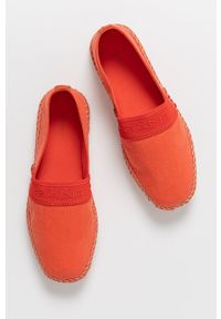 GANT - Gant Espadryle kolor czerwony. Nosek buta: okrągły. Kolor: czerwony. Materiał: guma. Obcas: na obcasie. Wysokość obcasa: niski #4