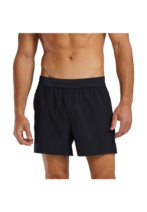 Spodenki treningowe męskie TYR UNBK SHT UNL 5 SOL. Kolor: czarny. Długość: krótkie. Sezon: lato